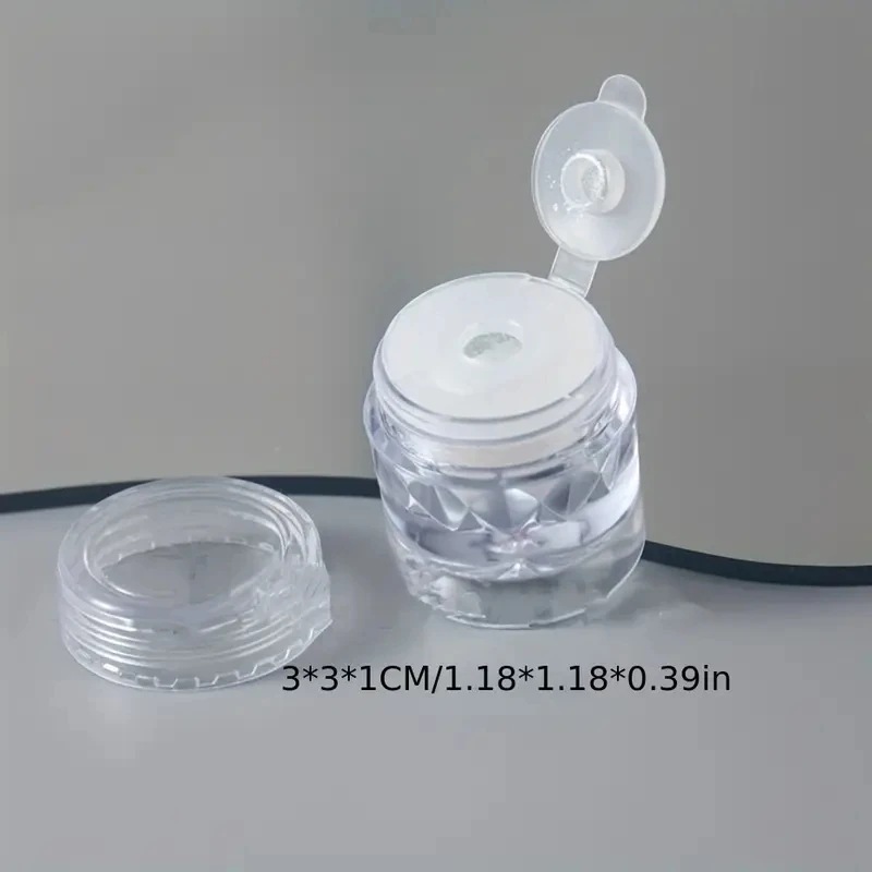 2pcs Hypoallergenic Aurora Chrome Nail Powder - Gentle Electroplating, Clear Finish for Stunning Manicures