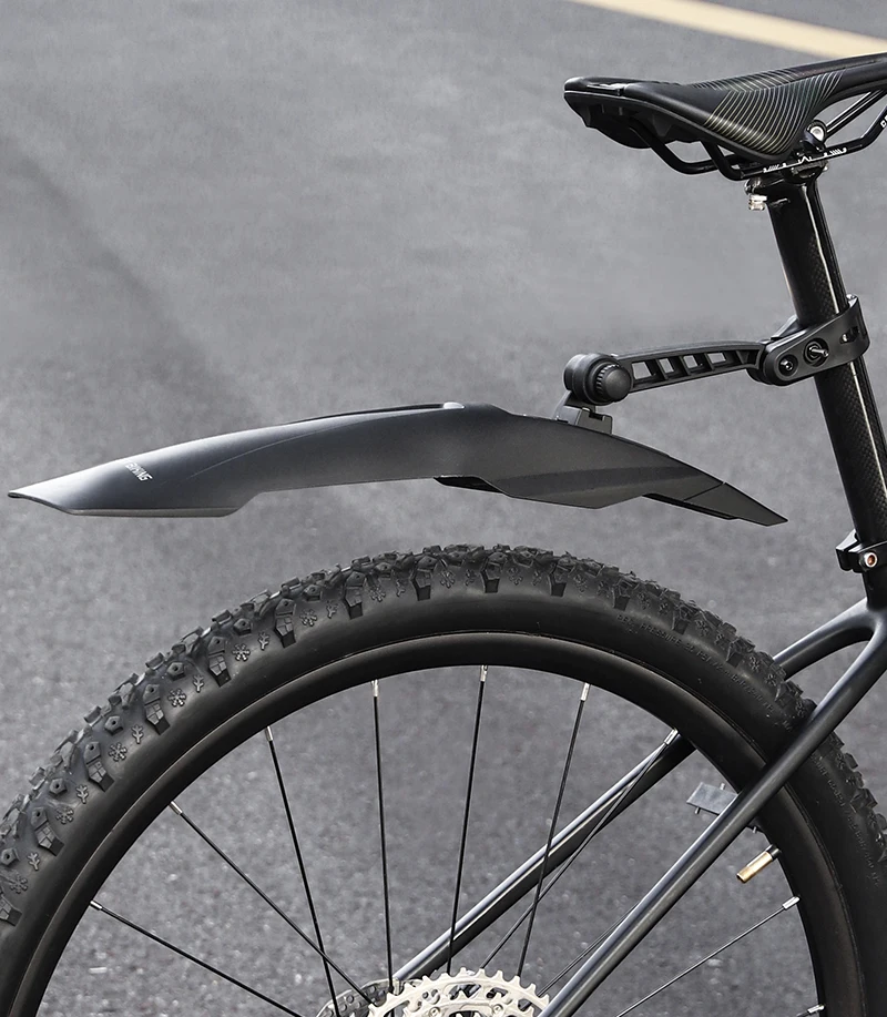 WEST BIKING Fahrrad-Schutzblech-Set ohne Bohren für 26, 27,5, 29 Zoll MTB, verbreiterte Schutzbleche, wasserdicht, langlebiges Fahrradzubehör – Detail 15