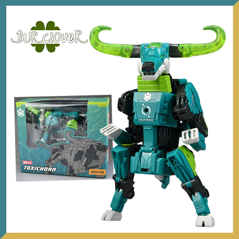 

52TOYS Original BEASTBOX Series BB-27 XOXICHORN Transforming Toys Model assembly Collectibles and decorative items Children