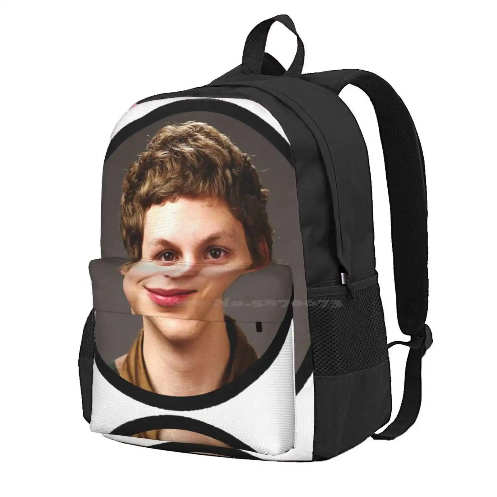 

Michael Cera Hot Sale Schoolbag Backpack Fashion Bags Michael Cera Circle Pilgrim Vs World