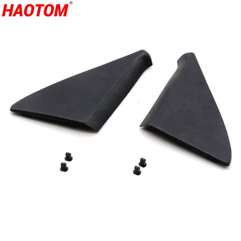 Cubierta de espejo de puerta izquierda y derecha para coche, montaje de Panel embellecedor con Clip para VW MK2 Golf Jetta GTI GLI GTX 1985-1992, 2 uds. 191837933 191837944