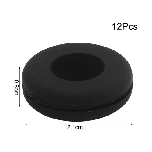 Imagen 2 del producto Amortiguador de raqueta de tenis, amortiguadores de vibración profesionales coloridos, accesorios para raqueta de tenis, durabilidad, 12 Uds.