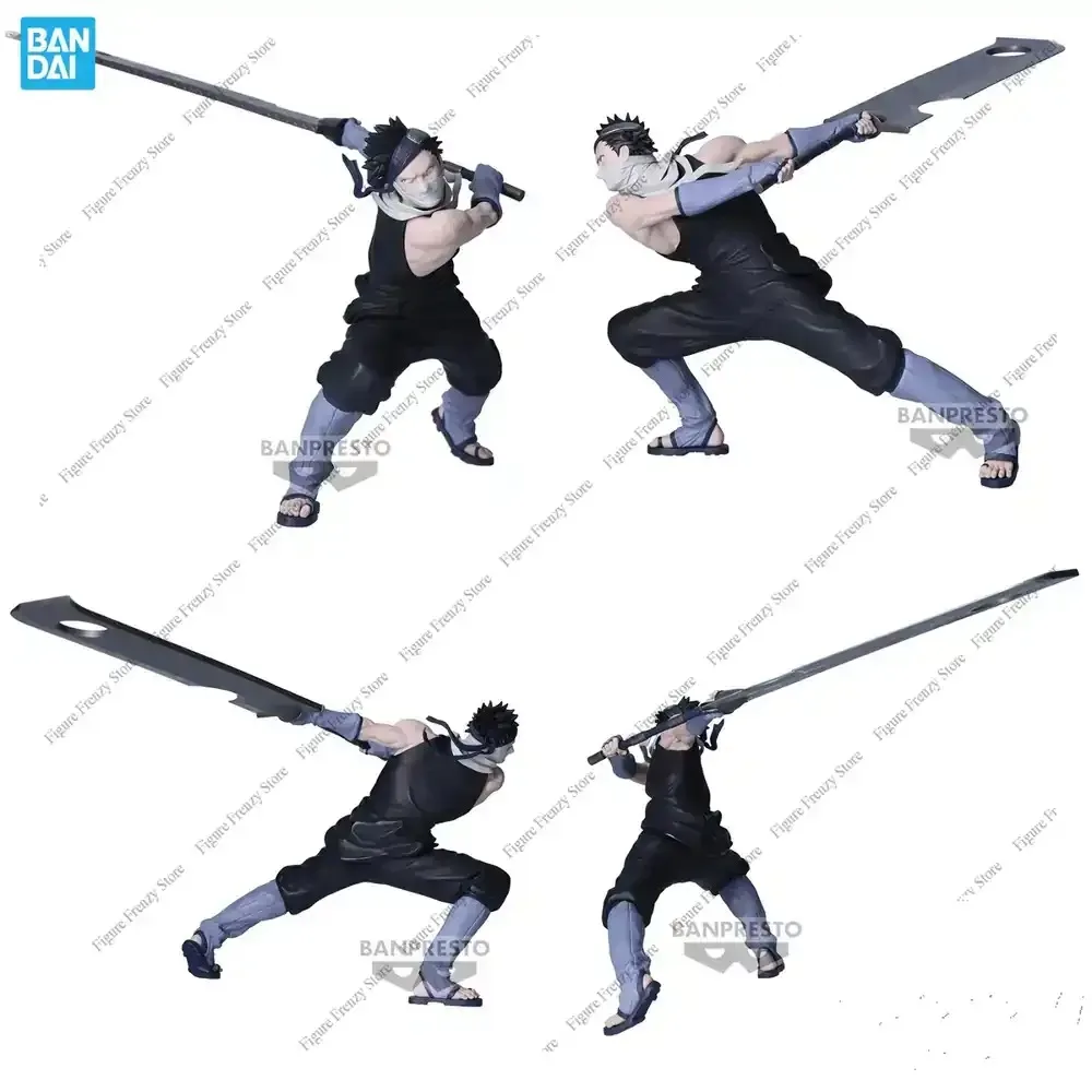 Oferta Especial: Figuras de Anime Naruto Shippuden de Banpresto, Vibration Stars, Momochi Zabuza, Figuras de Acción de PVC para Coleccionistas