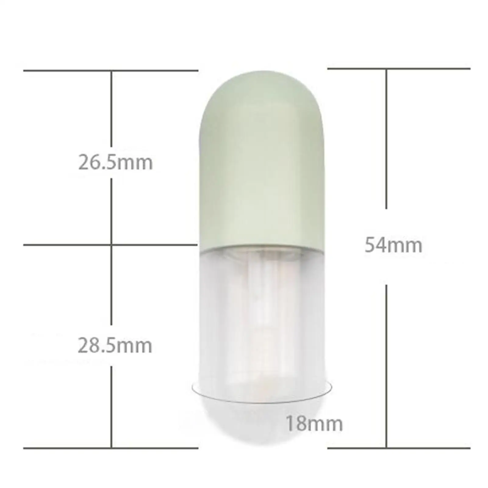 

Container Samples Bottle with Insert Stoppers Cute Mini 5ml Reusable Holder Lipstick Tube for DIY Cosmetic Samples