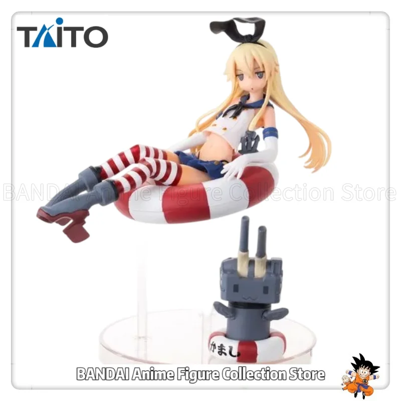 In Stock Original TAiTO Kantai Collection Shimakaze Swim Ring Ver. Figure Toy Ornament Birthday Gift