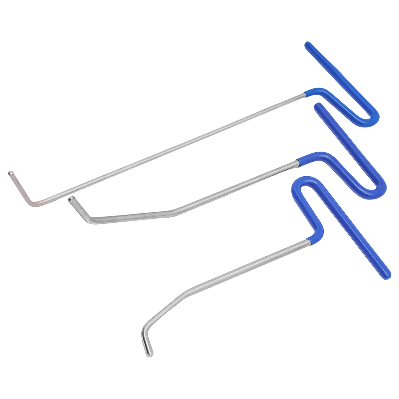 

10 шт., комплект стержней для ремонта вмятин, стержни для удаления вмятин, автомобильный съемник, крючки, молоток, дверные вмятин, нержавеющая сталь 201 (4,41 фунта)