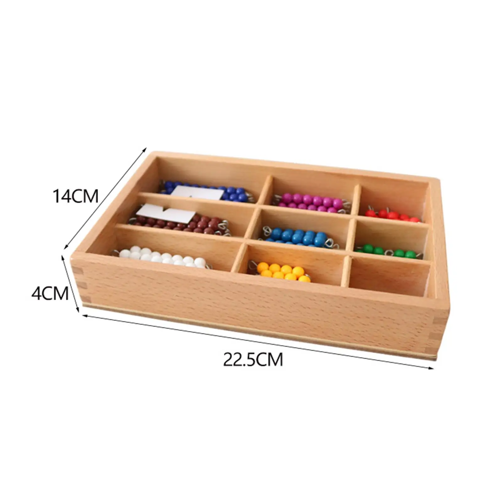 Montessori Math Toy Classic Math Toy Early Childhood Education Preschool Education Toy for Boys Girls Children Ages 3-5 Gift