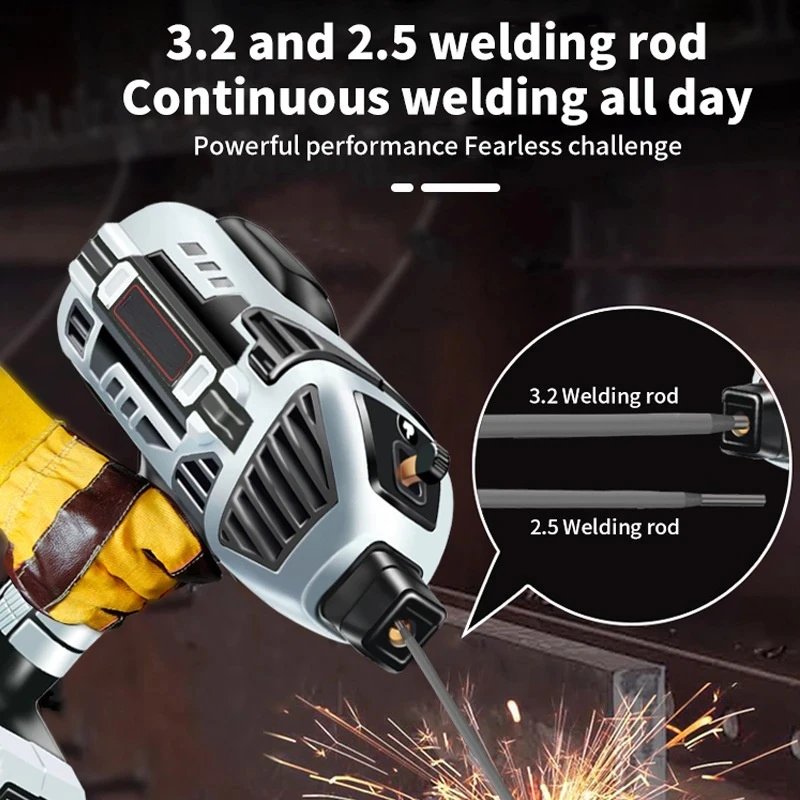 4600W Handheld Arc Welder Portable Welding Machine Automatic Electric Welder Home Welding Tool 220V/110V