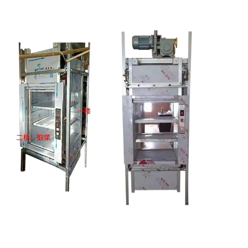 Hotel vegetable elevator vegetable machine food ladder second floor canteen kitchen restaurant catering elevator serving