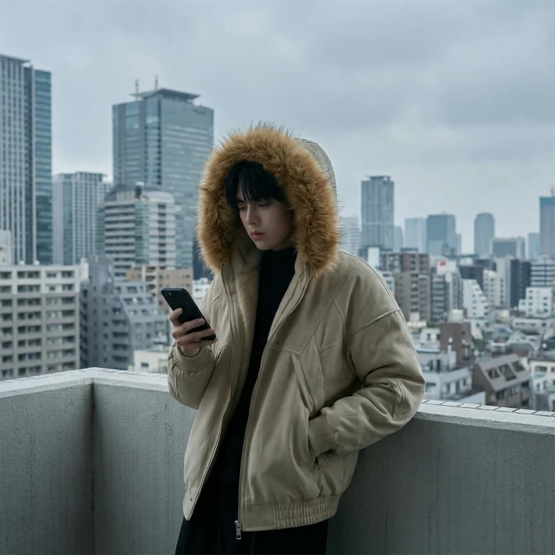 

Thiened Fce теплый американский Sle Jaet мужской Cleanfit тяжелая парусиновая рабочая одежда с талией хлопковый джет молодежный повседневный с капюшоном