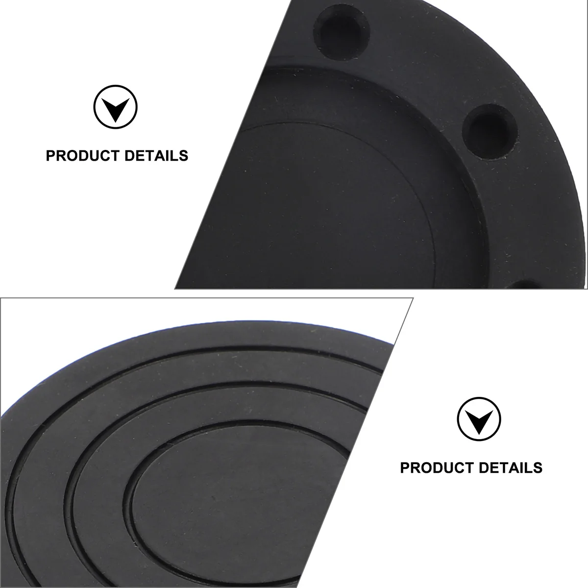 

Anti Vibration Pads Rubber Mat for Washer Dryer Pedestal Heightening Pad Waterproof Non Slip Durable Furniture Feet Protectors