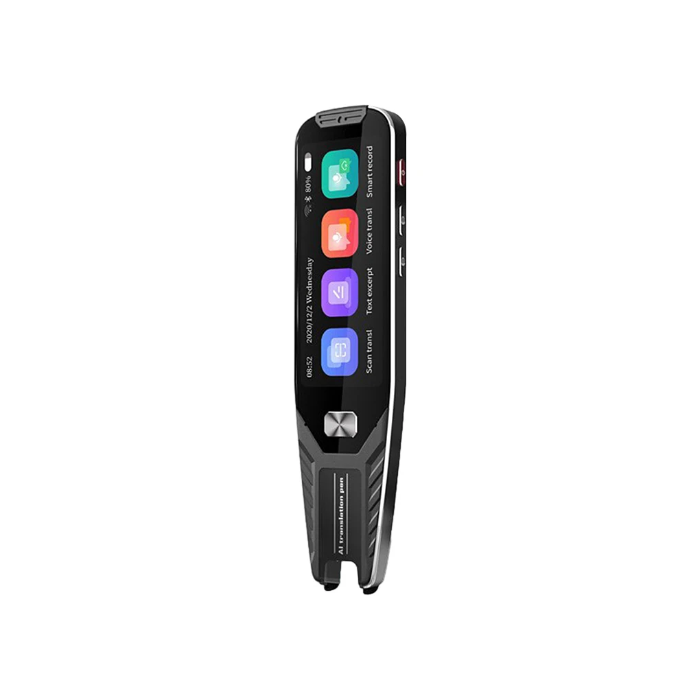 ABS Translation Pen Digital Battery Powered Screen Solid Color English Learning Translator Scanner Reader