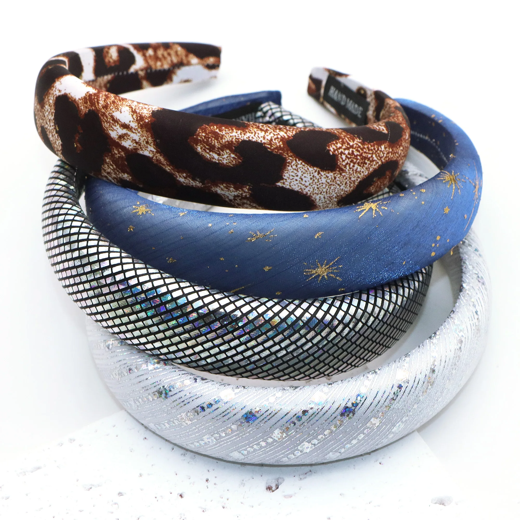 

July 4th Versatile Wide Padded HeadBand, High-End Sponge HairBand,Hair Band Hair Accessory For Womens Girls Daily Outdoor Wear