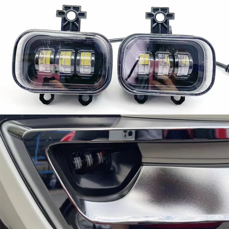 LED DRL Fog Light for Nissan Patrol Nismo 2021 2022 2023 Car Fog Driving Lamp ip67 water proof