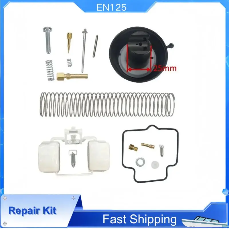 Motorcycle Carburetor Repair Kit For Suzuki EN125 EN125-1A HJ125K GS125 GN125 YAMAHA FZ16 SZ16 BYSON FZS
