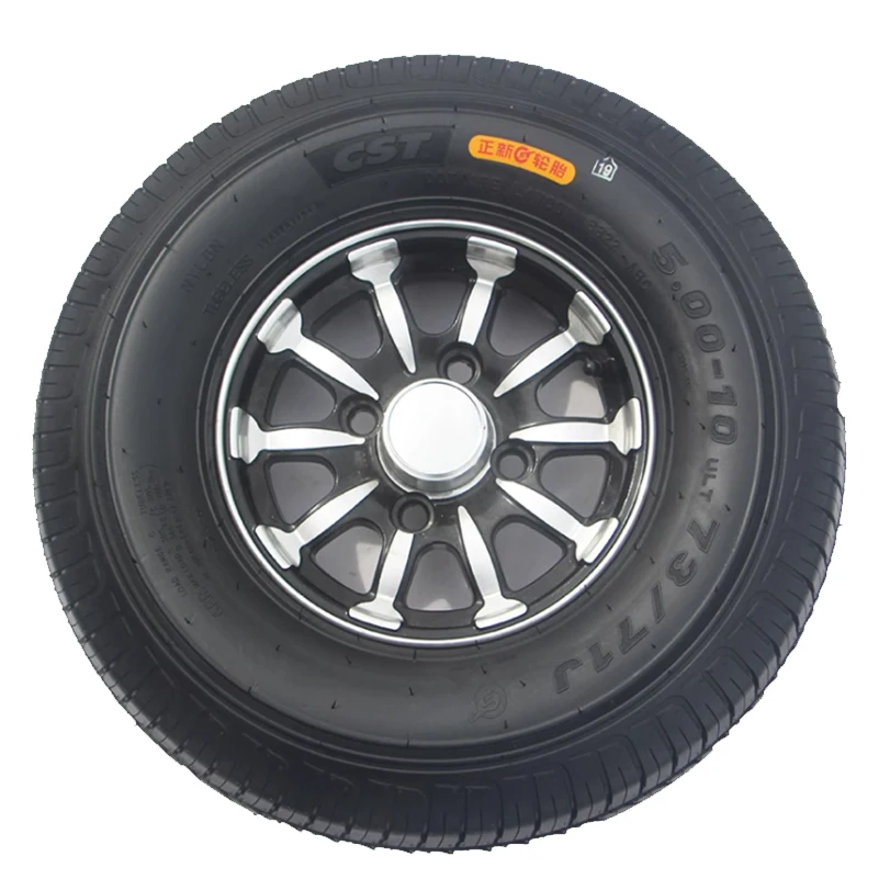 

5.00-10 vacuum tire wear resistance suitable for electric three wheel four vehicles