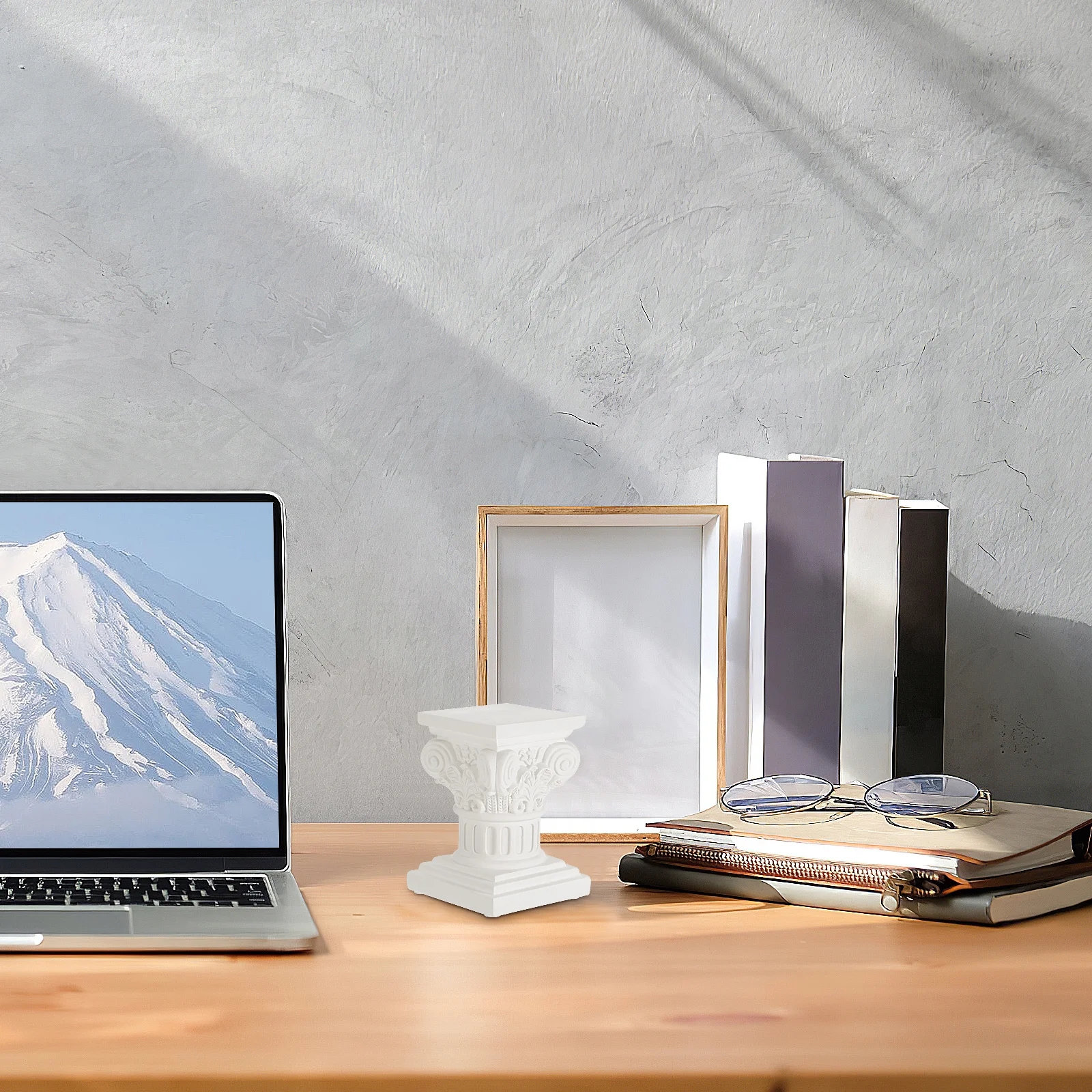 

1Pcs Roman Column Sculpture Stylish Exquisite Flowerpot Base Home Balcony Garden Wedding Party Decor Roman Pillar Statues