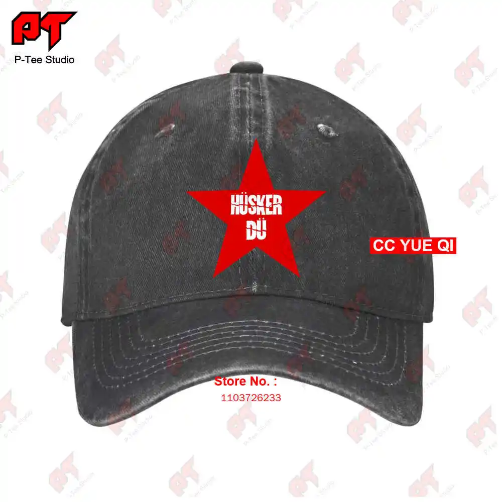 

Husker Du Star Logo Baseball Caps Truck Cap ZB0N