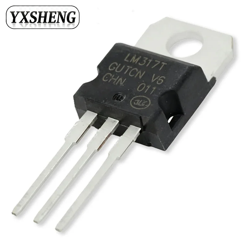 10PCS LM317T TO-220 LM317 LM337 LM338 LM350 TO220 Three-terminal Voltage Regulator