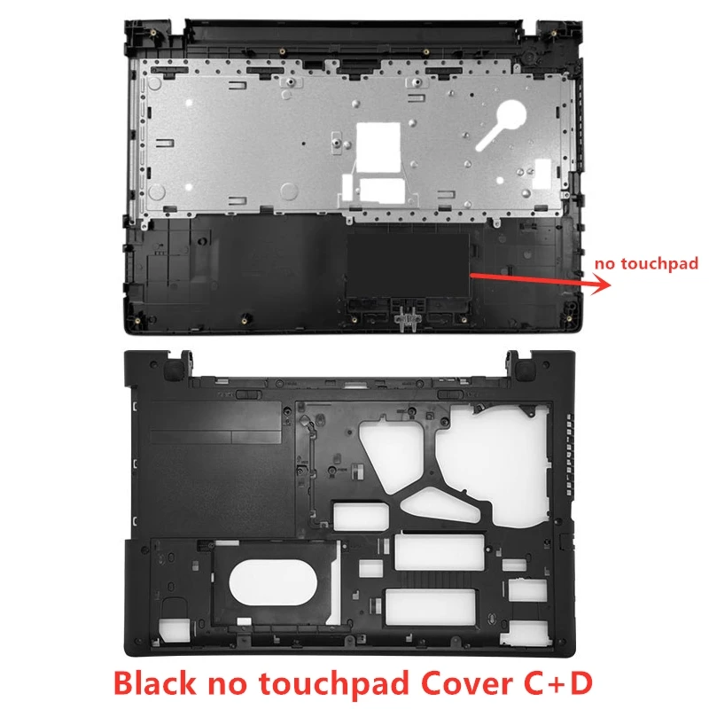 Untuk Lenovo G50 G50-30 G50-45 G50-70 G50-75 G50-80 Z50 Z50-30 Z50-45 Z50-70 LCD penutup belakang/Bezel depan/casing bagian atas/bawah