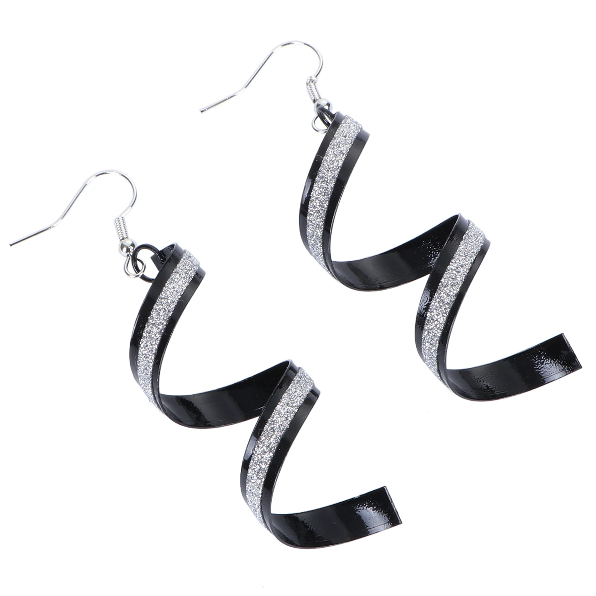 

Frosted Earrings Spiral Dangling European and American Drop All-Match Jewelry Dangle Fashion Earbob