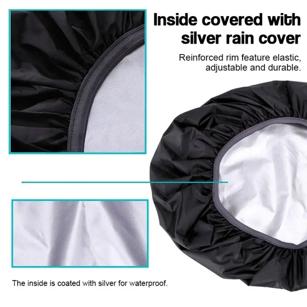 Accessories 190D Polyester Backpack Rain Cover Blue Black Reusable Bag Cover 35L 45L 60L 70L Outdoor Bags