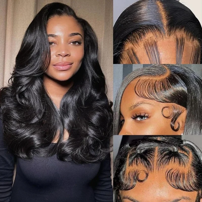 28 40 pollici parrucche naturali dell'onda del corpo 13x6 parrucche del merletto HD capelli umani 250% parrucche brasiliane reali dei capelli umani al 100% ad alta densità per le donne