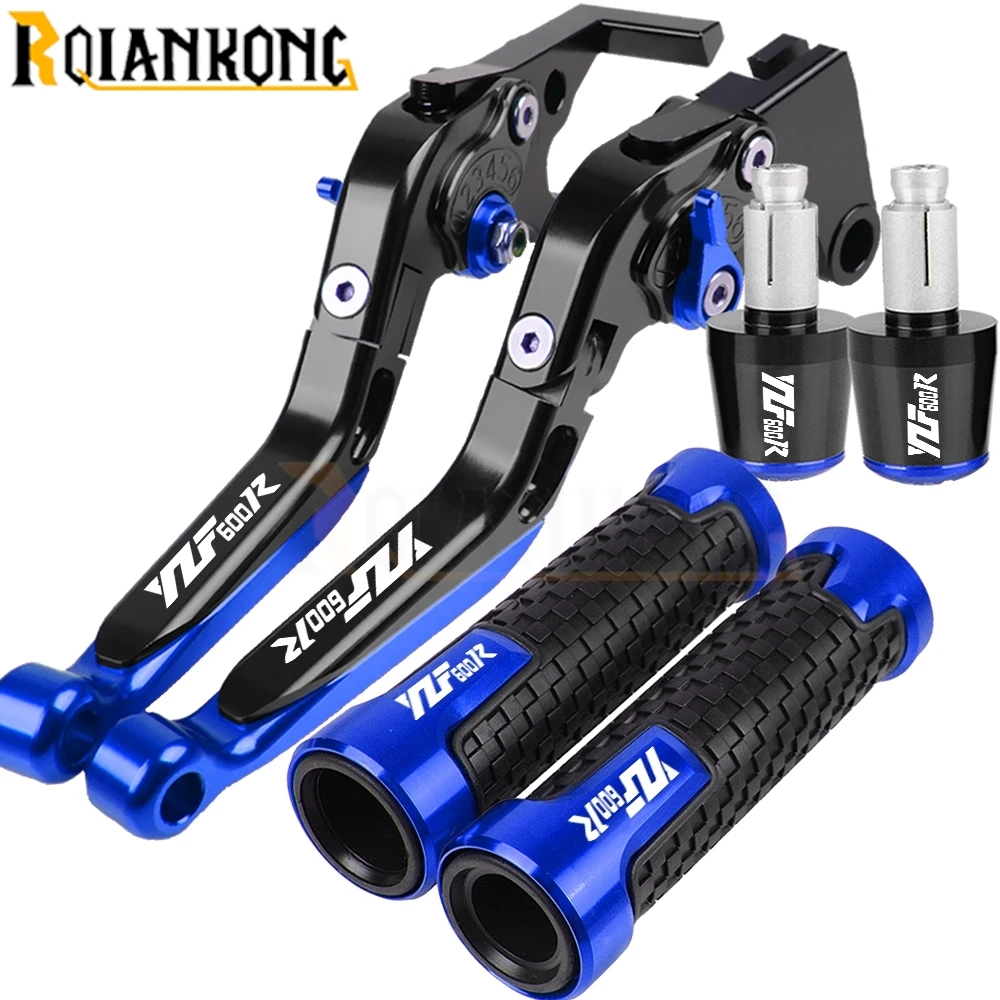 Motorcycle Brake Clutch Levers Handlebar Handle Grips Ends For YAMAHA YZF600R YZF 600 R Thundercat 1995-2008 2007 2006 2005 2004