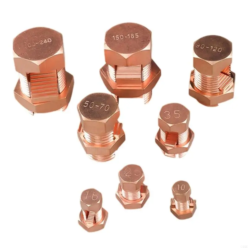 G92C Copper Cable Clamps for Conductive Wire Joining and TerminalS Repair Tasks Shop
