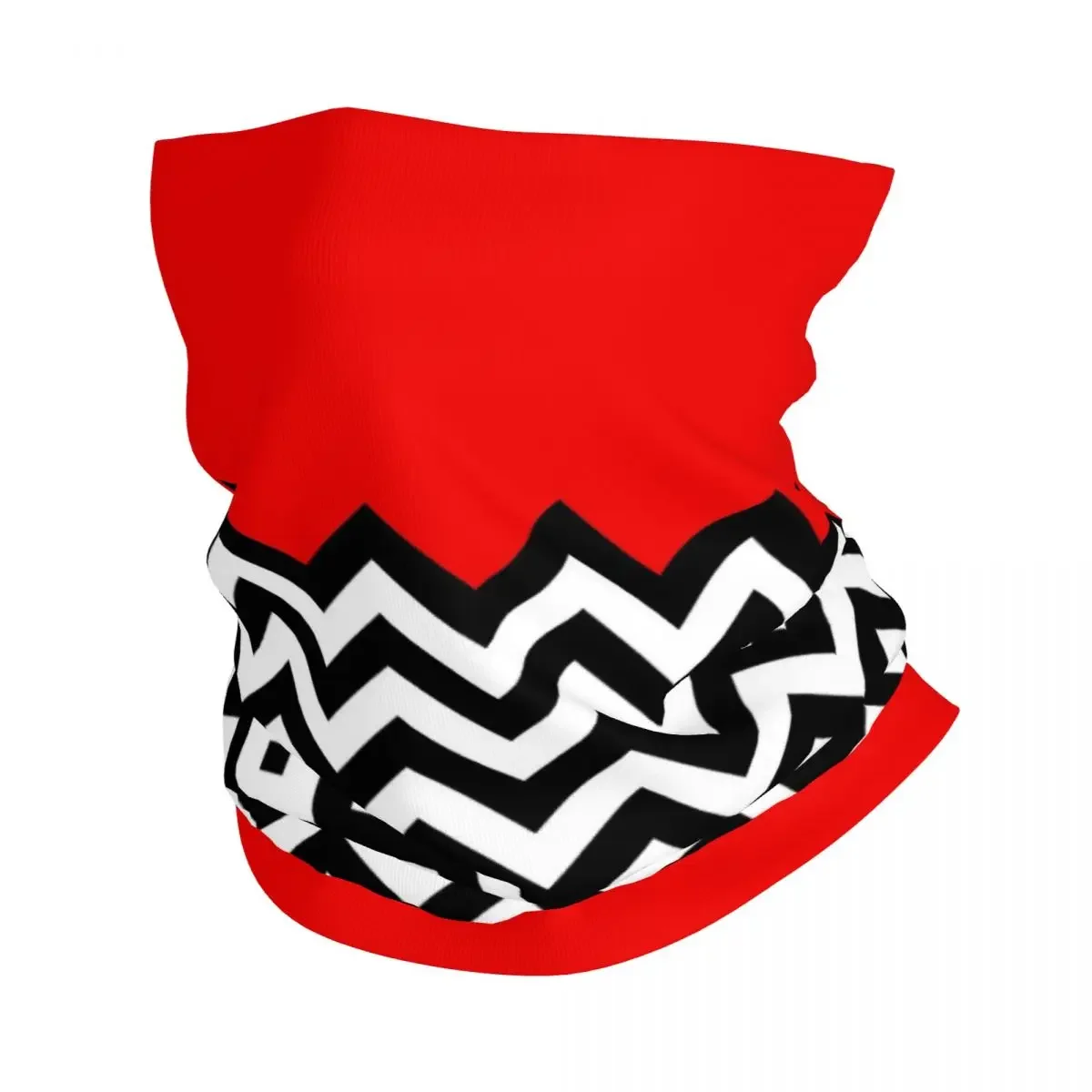 Twin Peaks - Black Lodge Pattern Bandana Neck Gaiter Printed Wrap Scarf Warm FaceMask Outdoor Sports For Men Women Adult Winter