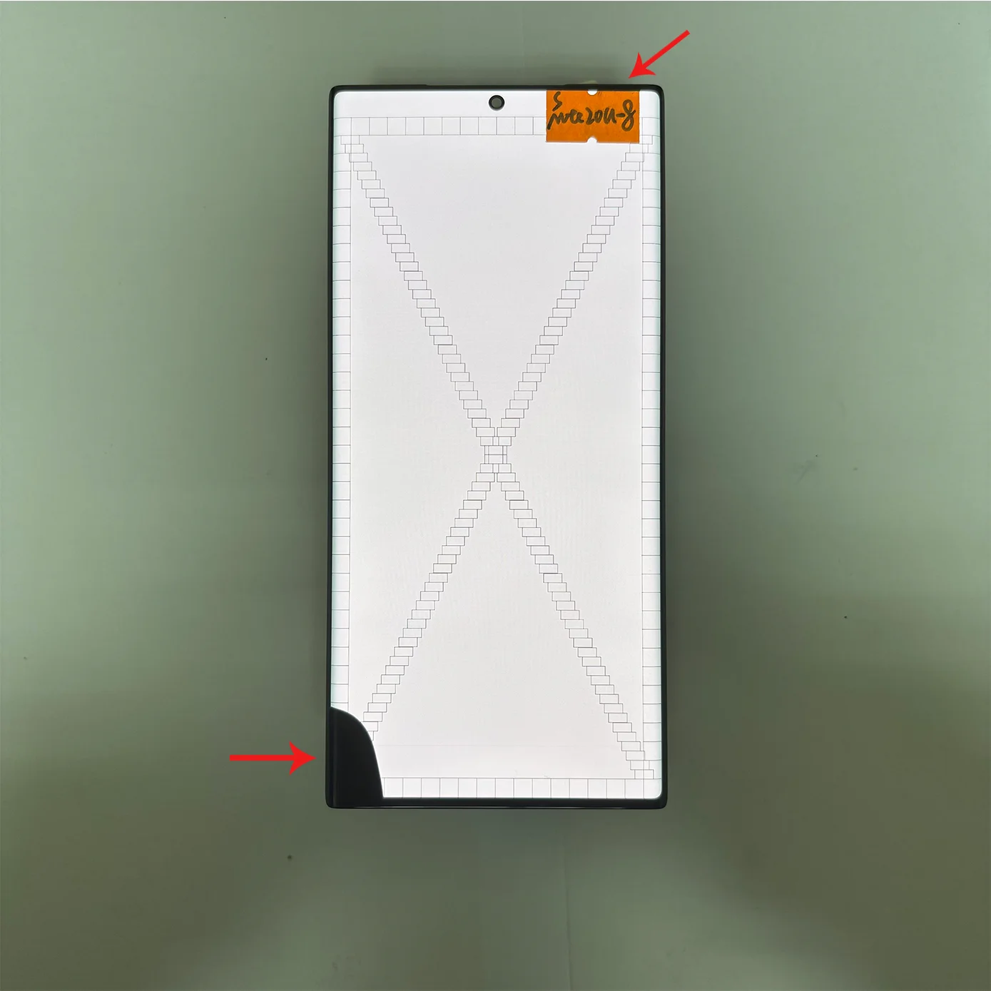 AMOLED Defect point line For Samsung Galaxy Note 20 Ultra Touch Screen Digitizer LCD Display For Samsung Note 20U