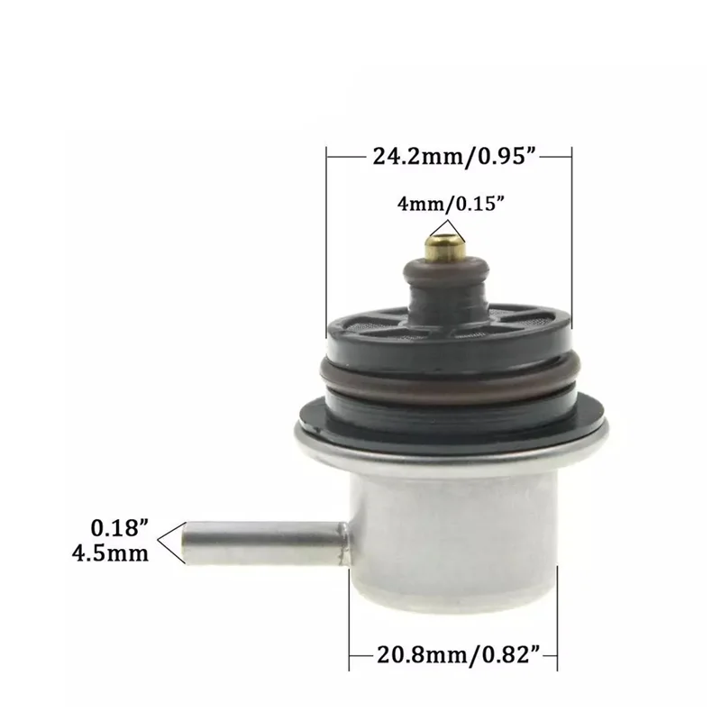 1 pezzo 25365835   Nuovo regolatore di pressione del carburante forniture automobilistiche in metallo per Mitsubishi Lancer Evolution Evo-T61C