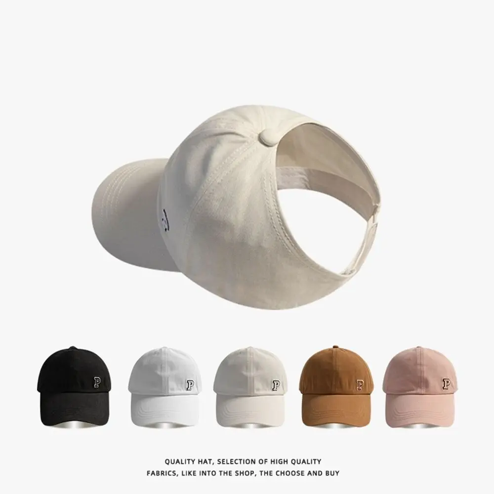 Mannen Baseball Caps Katoen Geborduurde Letter Pet Zonnehoed Hoed Koreaanse Stijl Petten Zonnehoed Meisje Honkbal Hoed Baseball Cap