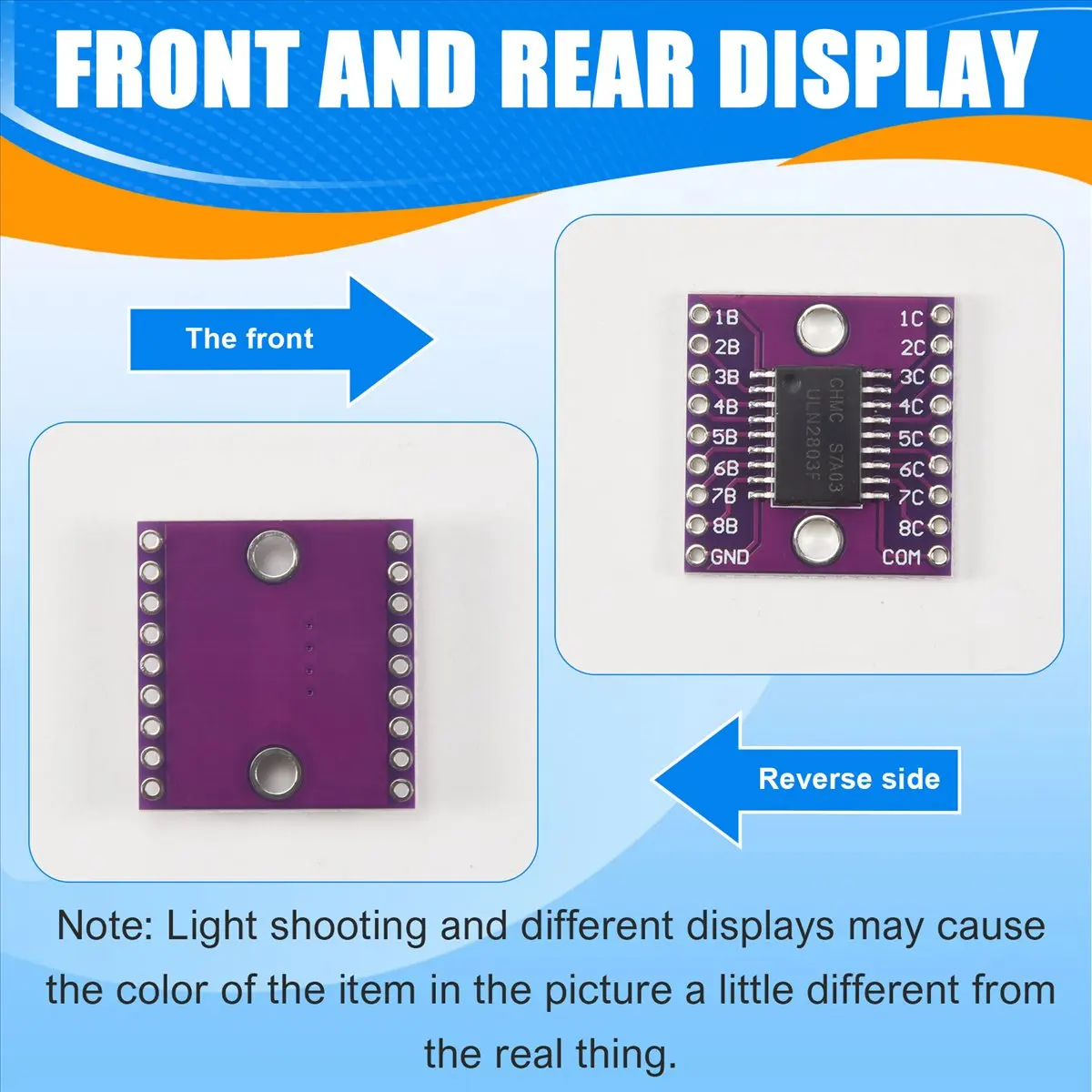 A46U ULN2803A Transistor Arrays Driver Breakout Board for