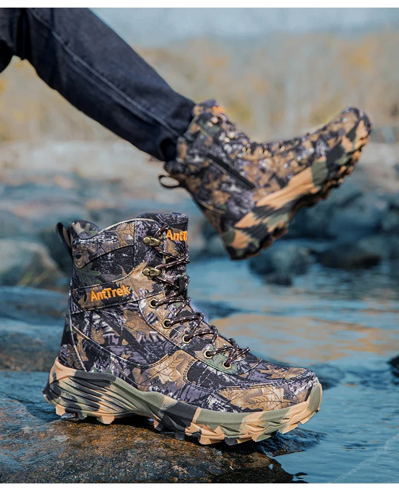 Neue Taktische Stiefel für Herren, Atmungsaktive Outdoor-Sicherheitsstiefel, Hochwertige Schnellreaktions-Armeestiefel, Rutschfeste Arbeitsstiefel für die Wüste – Detail 22