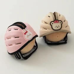 Cute Toddler Head Protector Baby Safety Products Infant Helmet Learn to Walk Bear Bunny Kids Safety Helmet for Play Cycling