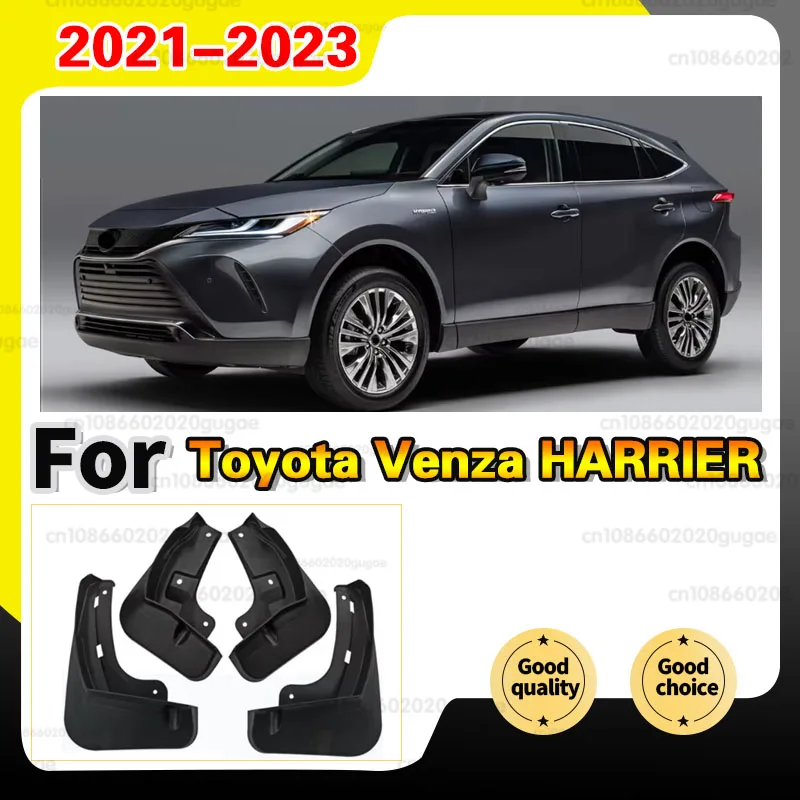 Für Toyota HARRIER 2022, für Venza 2021 2022 2023, Schmutzfänger, Kotflügel, Spritzschutz, Zubehör, 4 Stück, Auto-Schmutzfänger