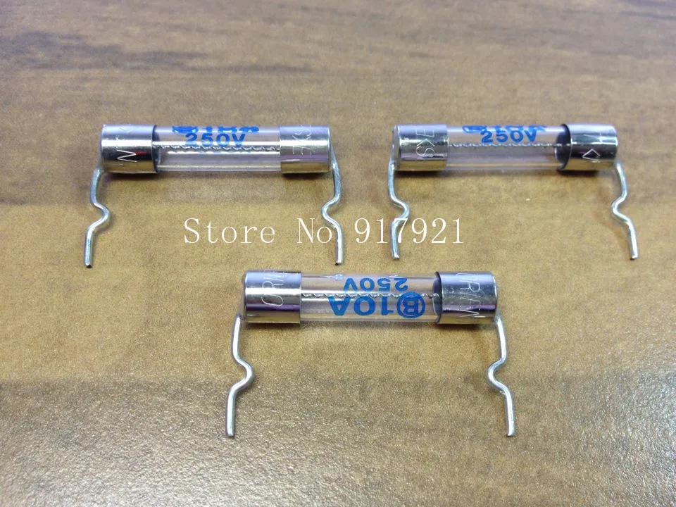 [ZOB] Japan YUKITA MPR-2B10 pin gyoda explosion-proof tube 10A insurance 6X30 micro glass fuse  --200pcs/lot