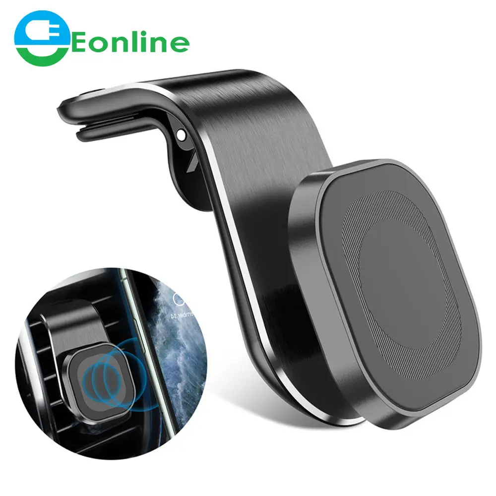 

360 Metal Magnetic Car phone Holder For xiaomi mi 9t redmi note 8 pro Air vent Magnetic car Holder GPS Mount Holder magnet Stand