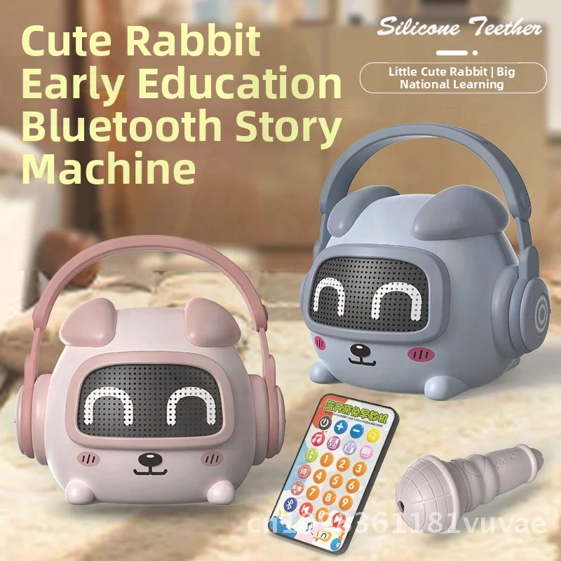 Baby Early Education Multifunctionele verhaalmachine Bluetooth-luidspreker Oplaadbaar babyjongens en meisjes Interactief leerspeelgoed