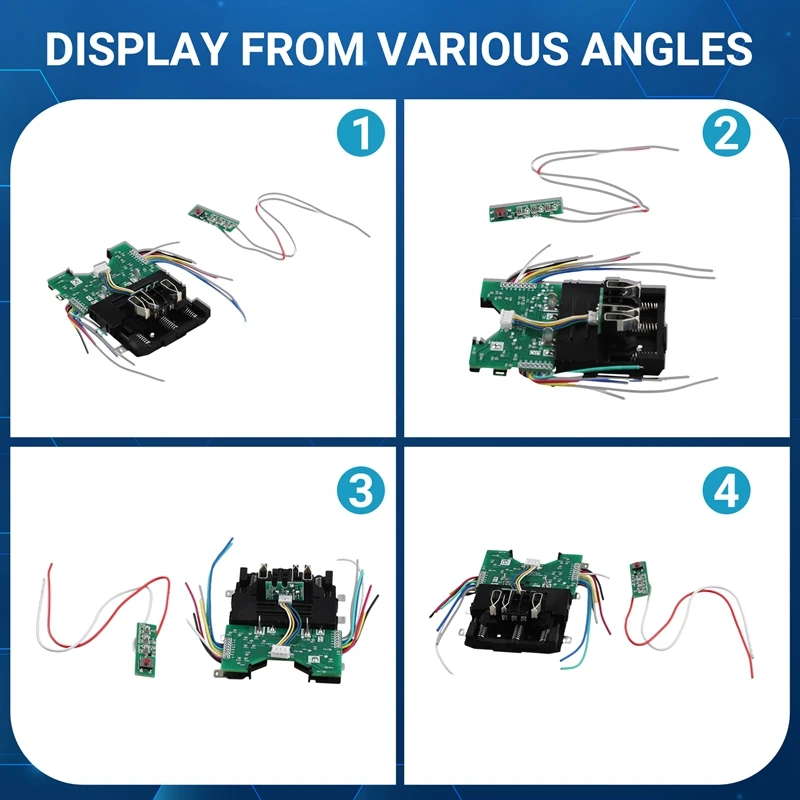 Replacement DCB609 Li-Ion Battery Charging Protection Circuit Board DIY Repair PCB Maintenance For Dewalt 20V 60V DCB606