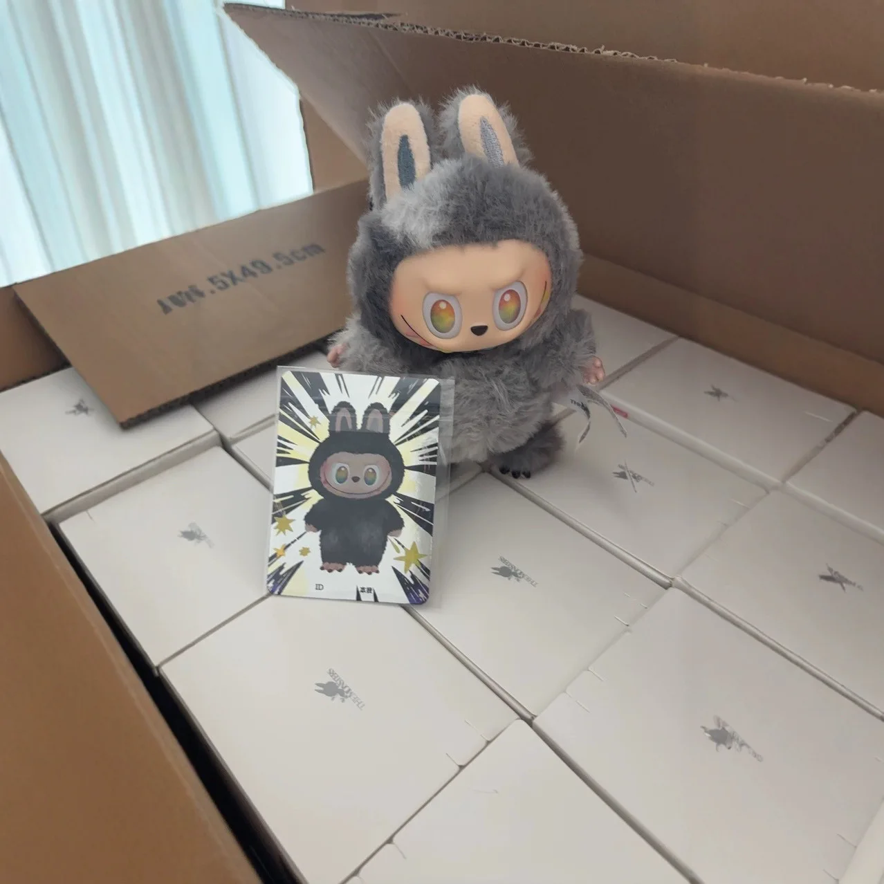 

LABUBU 3rd Gen Blind Box Series - Vinyl Plush Doll Figure Keychain, Hidden Chase Variant, Cute Collectible Articulated Figurine