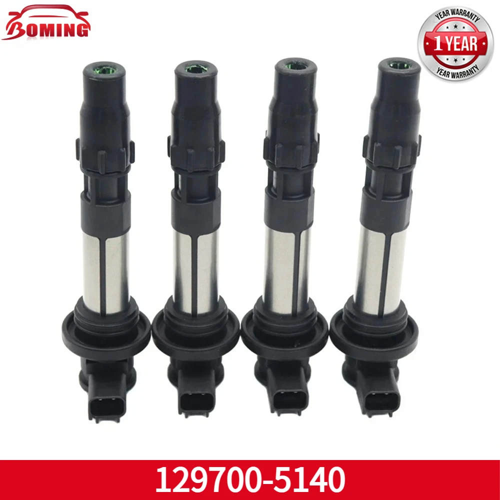 129700-5140 Für Suzuki GSX-R600 L1 L2 L3 L4 L5 L6 L7 L8 L9 2008-2010 1297005140 3341038H00 33410-38H00 Neue Auto-Zündspulen
