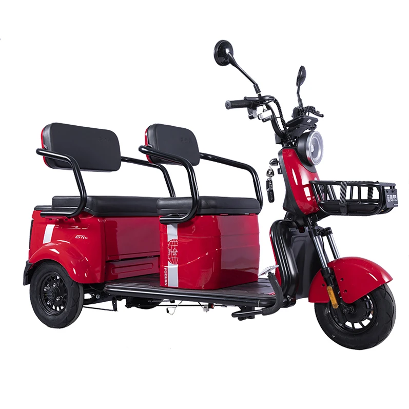 Cheap Price Electric for Adults Electric Tricycle 3 Wheel with Passenger Seat