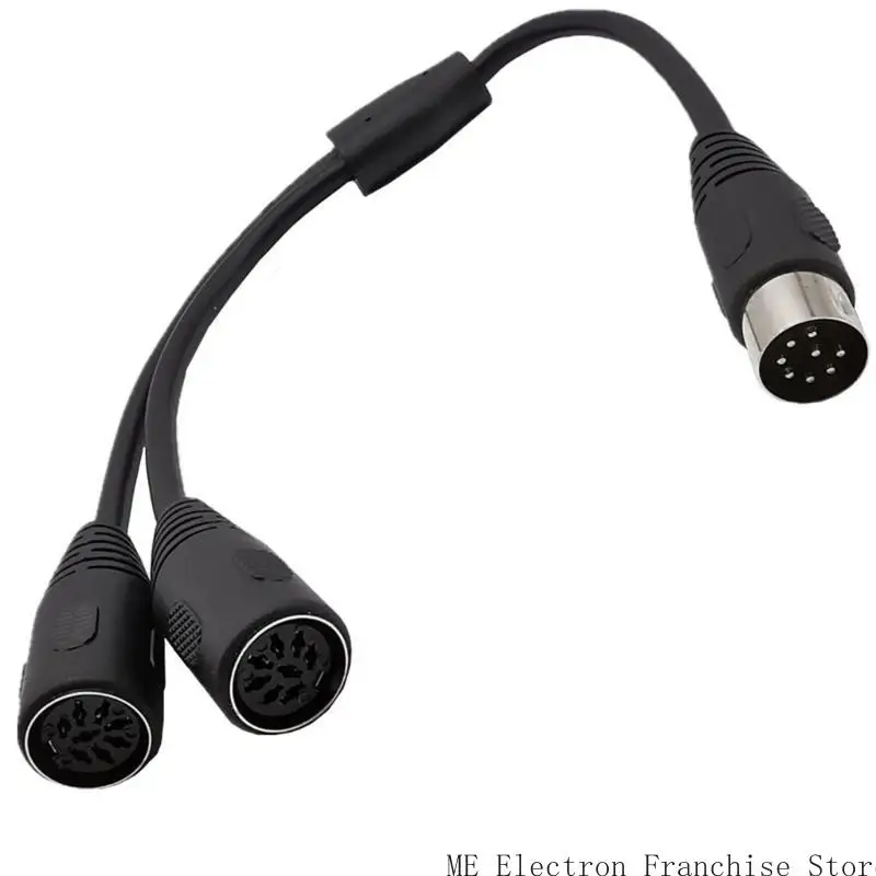 T5EA 8 Pin Din Splitter y Адаптер кабель 1 мужчина до двух женских сплиттеров для динамиков