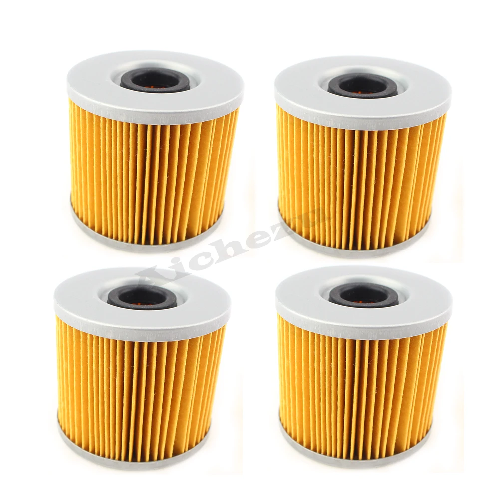 ACZ Motorcycle 4pcs Oil Grid Filters Motorbike Oil Filter For Suzuki GS300L GS400 GS425 GS425E GS450S GS500 GSX550 GSX750 GS650