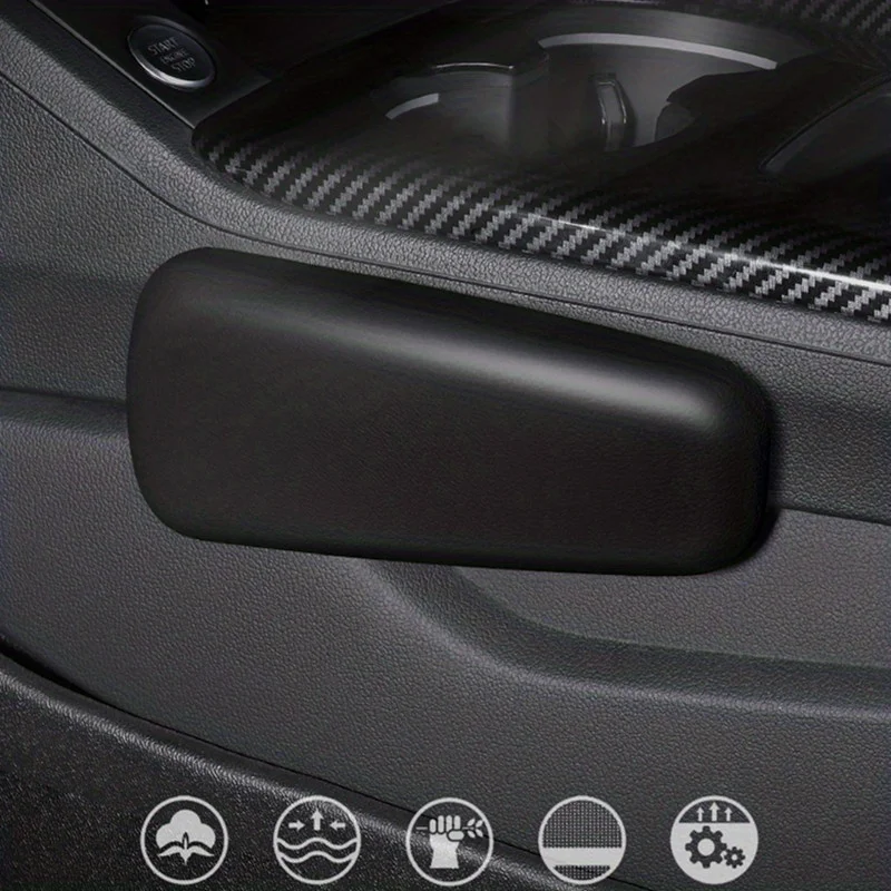 Auto-Knieschoner, Fußstützenpolster, Kniekissen, Armlehnenkissen für Autotüren, Beinkissen für die Mittelsteuerung der Autotür, Zubehör für den Autoinnenraum – Detail 1