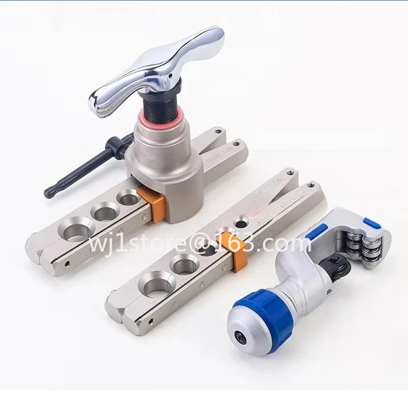 Flared Tool VFT-808E-MIS Refrigerator Air Conditioning Pipe Expander with Limit Plate
