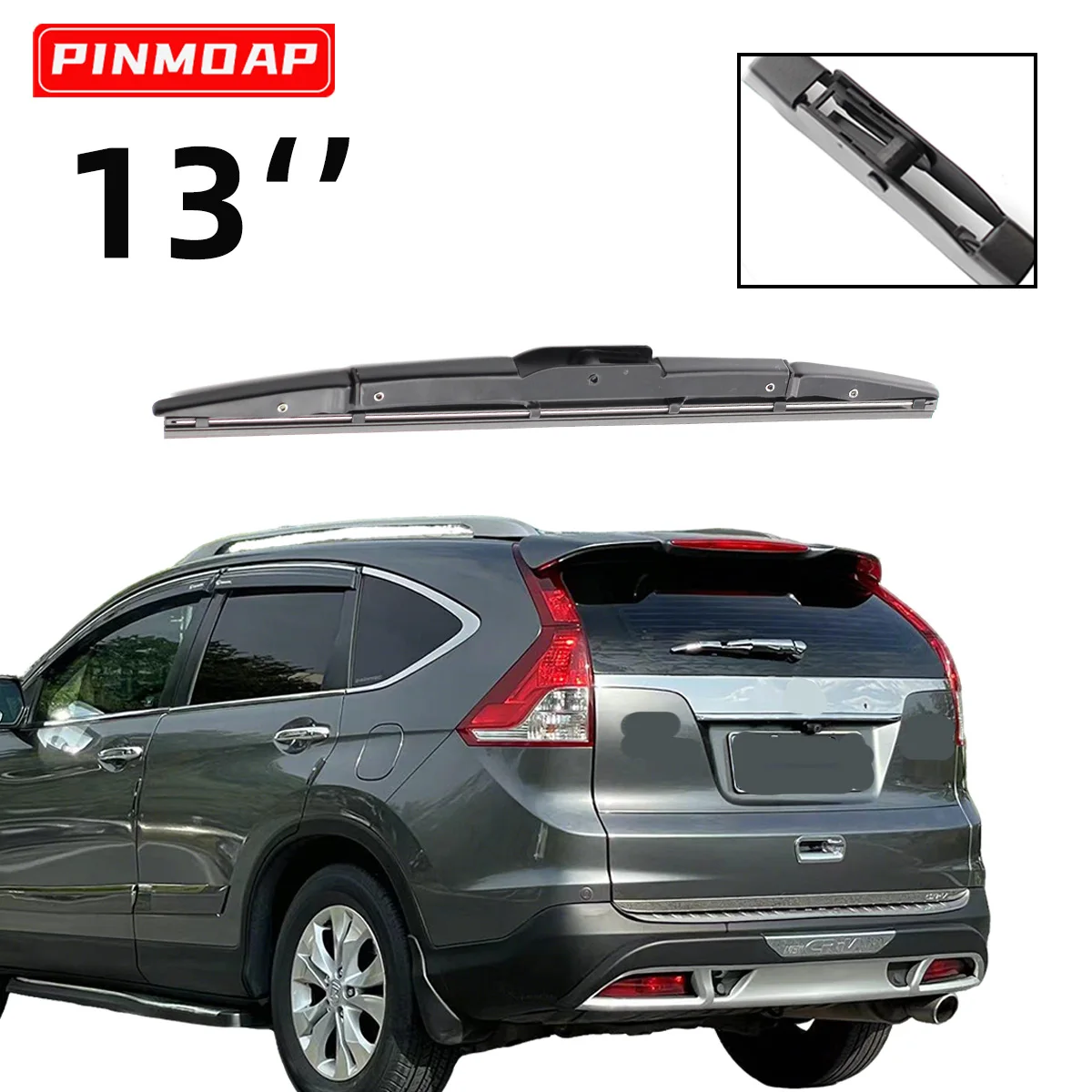 1PC 13 "Heckscheibenwischerblatt Anwendbar Für Honda CR-V CRV MK4 2012-2016 Windschutzscheibe Windschutz Heckscheibenwischerblatt Auto Zubehör