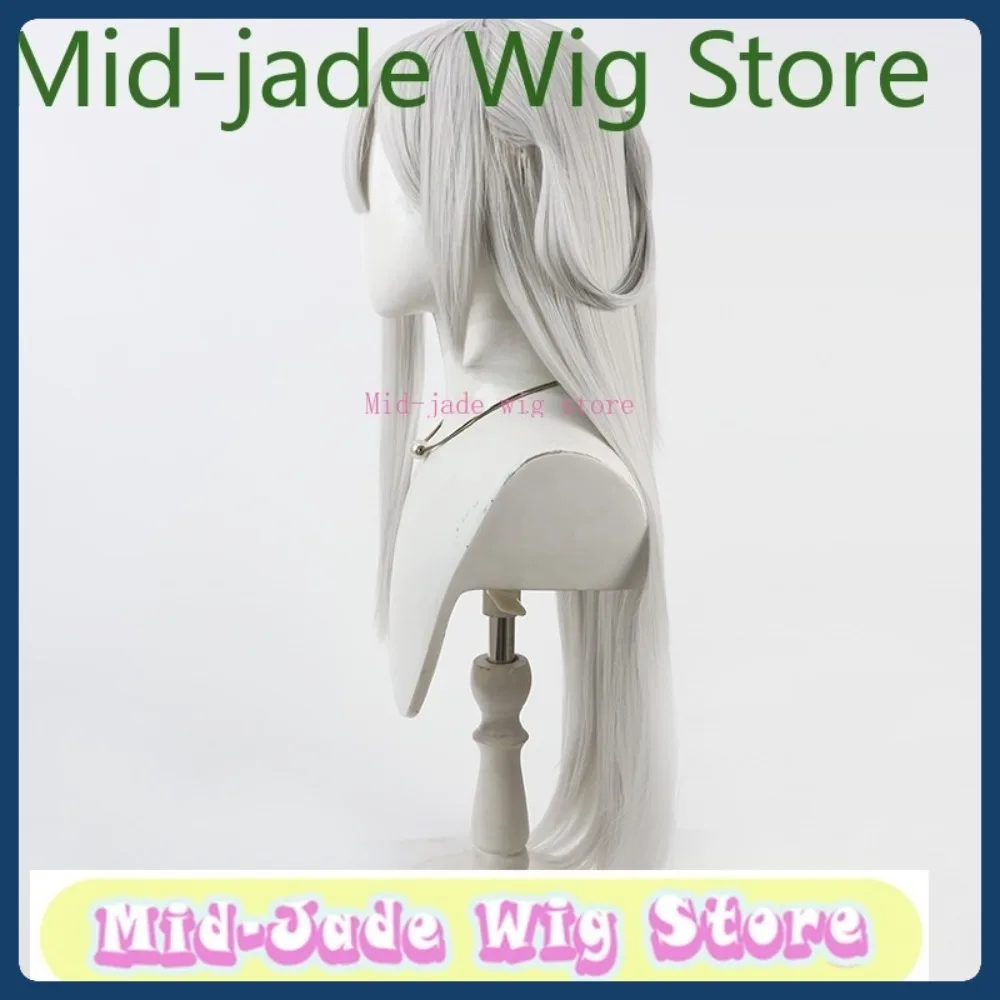 Parrucca Mid-jade Negozio VTener Shibamoto Akina / Naroha Parrucca Cosplay Halloween Anime Gioco di ruolo Capelli sintetici Abbigliamento Puntelli